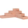Image de vidaXL - Plantenbak - 4-laags - 80,5x79x36 - cm - massief - douglashout