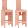 Image de vidaXL - Barkrukken - 2 - st - 40x42x120 - cm - massief - douglashout