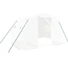 Image de vidaXL - Tuinkas - met - stalen - frame - 6 - m² - 3x2x2 - m