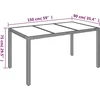 Image de vidaXL - 7-delige - Tuinset - met - kussens - poly - rattan - zwart