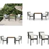 Image de vidaXL - 3-delige - Tuinset - met - kussens - poly - rattan - zwart