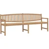 Image de vidaXL - Tuinbank - 228x59,5x90 - cm - massief - teakhout