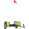 Image de vidaXL - Fietstrailer - oxford - stof - en - ijzer - groen