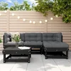 Image de vidaXL - 5-delige - Loungeset - geïmpregneerd - grenenhout