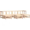 Image de vidaXL - 7-delige - Loungeset - massief - grenenhout