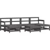 Image de vidaXL - 7-delige - Loungeset - massief - grenenhout