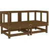 Image de vidaXL - 7-delige - Loungeset - massief - grenenhout - wit