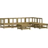 Image de vidaXL - 7-delige - Loungeset - geïmpregneerd - grenenhout