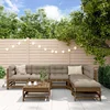 Image de vidaXL - 7-delige - Loungeset - massief - grenenhout