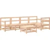 Image de vidaXL - 6-delige - Loungeset - massief - grenenhout