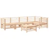 Image de vidaXL - 6-delige - Loungeset - massief - grenenhout