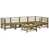 Image de vidaXL - 6-delige - Loungeset - geïmpregneerd - grenenhout