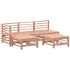 Image de vidaXL - 5-delige - Loungeset - massief - douglashout