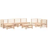 Image de vidaXL - 8-delige - Loungeset - massief - grenenhout
