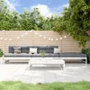 Image de vidaXL - 4-delige - Loungeset - massief - grenenhout