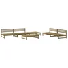 Image de vidaXL - 6-delige - Loungeset - geïmpregneerd - grenenhout