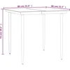 Image de vidaXL - 3-delige - Tuinset - met - kussens - poly - rattan - en - staal
