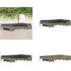 Image de vidaXL - 9-delige - Loungeset - met - kussens - poly - rattan - grijs