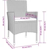 Image de vidaXL - 9-delige - Tuinset - poly - rattan - zwart