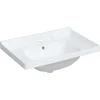 Image de vidaXL - Wastafel - rechthoekig - 71x48x23 - cm - keramiek - wit