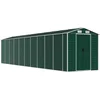 Image de vidaXL - Tuinschuur - 191x895x198 - cm - gegalvaniseerd - staal - groen