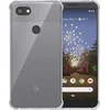 Image de Telefoonhoesje Geschikt voor Google Pixel 3A XL Transparant - Shockproof TPU Siliconen Case met Stootrand Doorzichtig - Smartphonica geschikt voor Google Pixel 3A XL