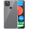 Image de Telefoonhoesje Geschikt voor Google Pixel 4A 5G Transparant - Shockproof TPU Siliconen Case met Stootrand Doorzichtig - Smartphonica geschikt voor Google Pixel 4A 5G