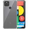 Image de Telefoonhoesje Geschikt voor Google Pixel 5 Transparant - Shockproof TPU Siliconen Case met Stootrand Doorzichtig - Smartphonica geschikt voor Google Pixel 5