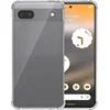 Image de Telefoonhoesje Geschikt voor Google Pixel 6A Transparant - Shockproof TPU Siliconen Case met Stootrand Doorzichtig - Smartphonica geschikt voor Google Pixel 6A