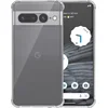 Image de Telefoonhoesje Geschikt voor Google Pixel 7 Pro Transparant - Shockproof TPU Siliconen Case met Stootrand Doorzichtig - Smartphonica geschikt voor Google Pixel 7 Pro