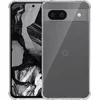 Image de Geschikt voor Google Pixel 8A Telefoonhoesje Transparant met Stootrand - Clear Case Shockproof TPU Siliconen Back Cover Case Doorzichtig - Smartphonica geschikt voor Google Pixel 8A