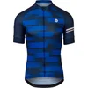Image de AGU Grainy Stripe Fietsshirt Essential Heren - Deep Blue - S