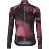 Image de AGU Flower - Fietsshirt Lange Mouwen - Wielershirt - Dames - Roze - Sneldrogend Polyester - YKK-rits - Siliconen gripper - 3 achterzakken - M