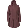 Image de agu SEQ 10K Regenjas Dames Waterdicht - Bordeaux - Waterkolom 10.000 mm - Ademende stof - Met Capuchon