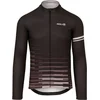 Image de AGU Essential - Fietsshirt Lange Mouwen - Wielrenshirt - Heren - Zwart - Geborsteld polyester - Volledige YKK-rits - 3 achterzakken - XXXL