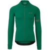 Image de AGU Solid - Fietsshirt lange mouwen - Heren - Groen - S - Performance - 4-way stretch - Slim fit - 3 zakken - Waterdicht ritsvak