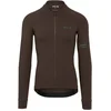 Image de AGU Solid - Fietsshirt Lange Mouwen - Heren - 4-Way Stretch - Slim Fit - Rits met Camlock - 3 Achterzakken - Bruin - S