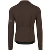 Image de Solid Fietsshirt Lange Mouwen Performance Ground Coffee Heren