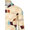 Image de AGU Square - Fietsshirt Lange Mouwen - Wielrenshirt - Heren - Geel - Sneldrogend polyester - Volledige YKK-rits - 3 achterzakken - XL