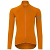 Image de AGU Essential - Thermo Fietsshirt Lange Mouwen - Wielrenshirt - Dames - Oranje - L - Fleece kraag - 3 achterzakken - Reflecterende details