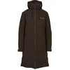 Image de AGU Seq II Winter Trenchcoat Dames   2-in-1 Regenjas met Poncho-Functie   100% Waterdicht   Poray 13.000   Ground Coffee - XS