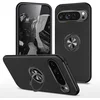 Image de Casemania Hoesje Geschikt voor Google Pixel 9 - Zwart - Creative Kickstand Back Cover