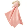 Image de Fresk Knuffeldoekje - Tutpoppetje - Kraamcadeau voor Jongens en Meisjes - Baby Cadeau - Roze - Seahorse