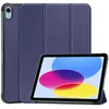 Image de Just in Case tablet Hoes geschikt voor iPad 11 (2025) 11 inch / 10e generatie (2022) 10.9 inch - TriFold Bookcase - Blauw