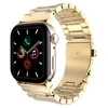 Image de Just in Case horlogebandje geschikt voor Apple Watch Bandje (PrimeSteel) - Smartwatchbandjes (+Horloge inkortset) - Universeel bandje geschikt voor Apple 38/40/41/42 mm - Goud