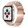 Image de Just in Case horlogebandje geschikt voor Apple Watch Bandje (PrimeSteel) - Smartwatchbandjes (+Horloge inkortset) - Universeel bandje geschikt voor Apple 38/40/41/42 mm - Rose Goud