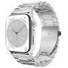Image de Just in Case horlogebandje geschikt voor Apple Watch Bandje (PrimeSteel) - Smartwatchbandjes (+Horloge inkortset) - Universeel bandje geschikt voor Apple 38/40/41/42 mm - Zilver