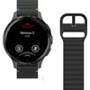 Image de Just in Case horlogebandje geschikt voor Garmin Watch Bandje (ActiveFlex) - Smartwatchbandjes - Universeel bandje geschikt voor Garmin Venu 3S / 4 (41mm) - Zwart