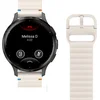 Image de Just in Case horlogebandje geschikt voor Garmin Watch Bandje (ActiveFlex) - Smartwatchbandjes - Universeel bandje geschikt voor Garmin Venu 3S / 4 (41mm) - Ivory