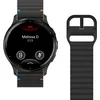 Image de Just in Case horlogebandje geschikt voor Garmin Watch Bandje (ActiveFlex) - Smartwatchbandjes - Universeel bandje geschikt voor Garmin Venu 3 / 4 (45mm) - Zwart